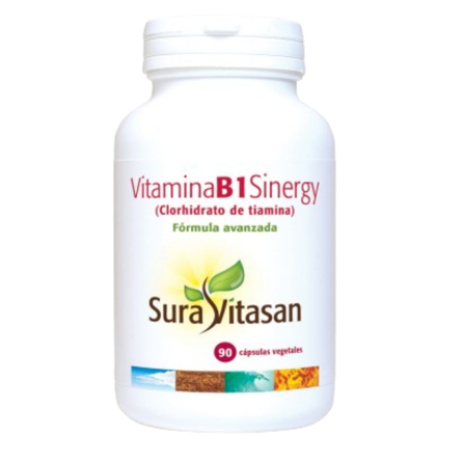 Vitamina B1 Sinergy 90 Capsulas | Sura Vitasan