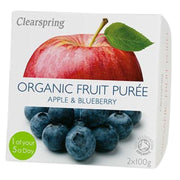 Compota Manzana y Arandano Rojo 2 x 100 gr | Clearspring - Dietetica Ferrer