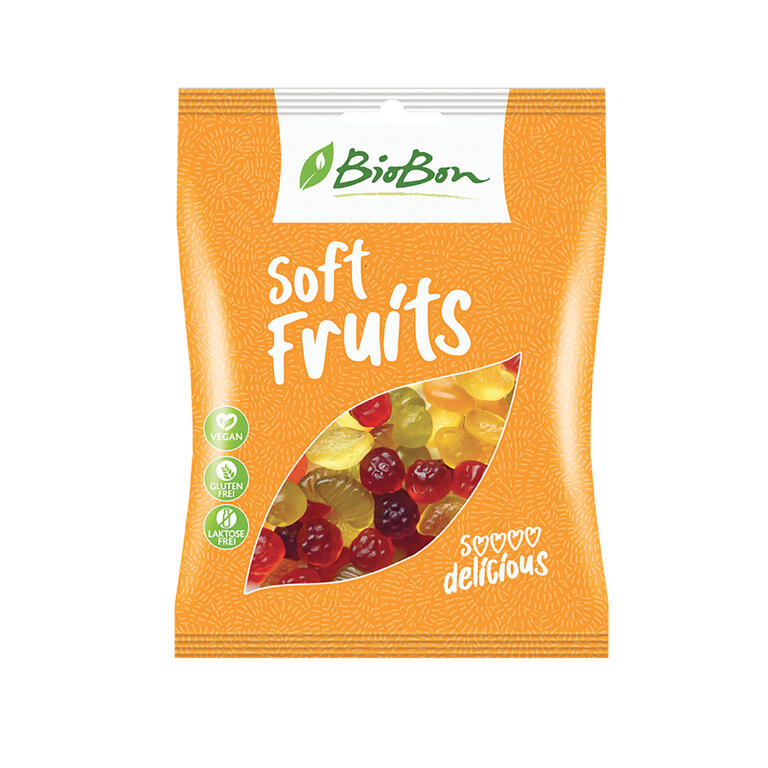 Caramelos Soft Fruits Bio 100 gr | Biobon