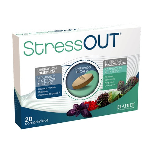 Stress Out 20 comprimidos | Eladiet - Dietetica Ferrer