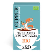 Te Blanco con Naranja Bio 20 Filtros | Cupper - Dietetica Ferrer