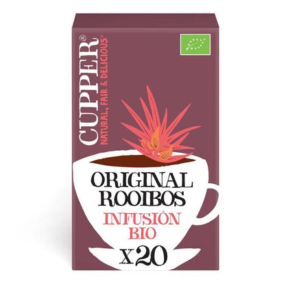 Infusión Original Rooibos Bio 20 Bolsas | Infusiones Cooper - Dietetica Ferrer