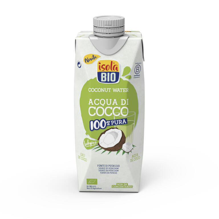 Agua de Coco Bio 500 ml | Isola Bio - Dietetica Ferrer