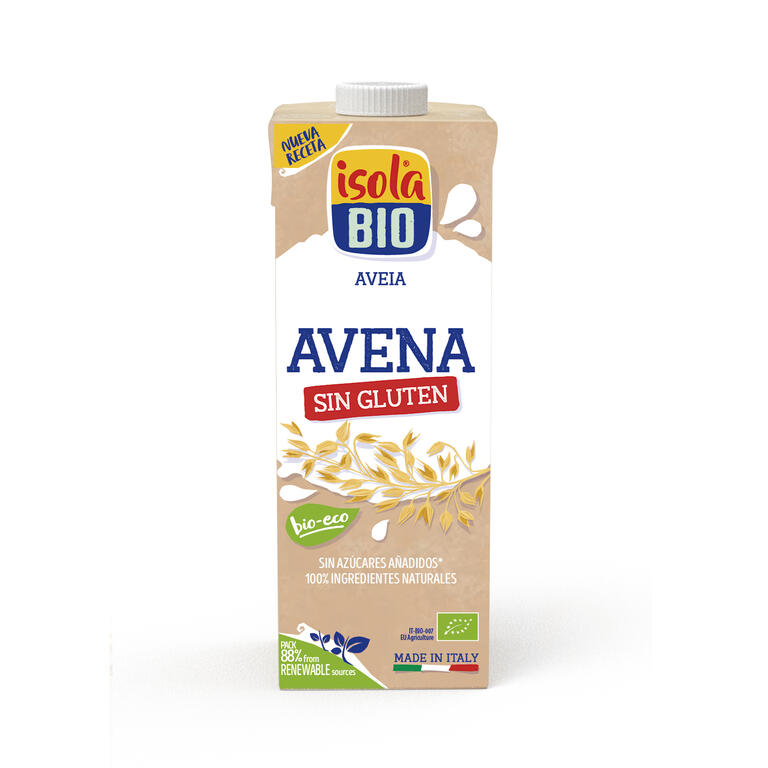 Bebida De Avena Bio 1 Litro | Isola Bio - Dietetica Ferrer