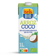 Bebida de Arroz y Coco Bio 1 litro | Isola Bio - Dietetica Ferrer