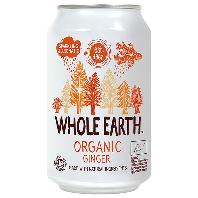 Refresco de Jengibre Bio 330 ml | Whole Earth - Dietetica Ferrer
