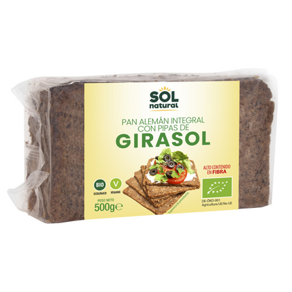 Semillas de Girasol 500 gr Bio | Sol Natural - Dietetica Ferrer