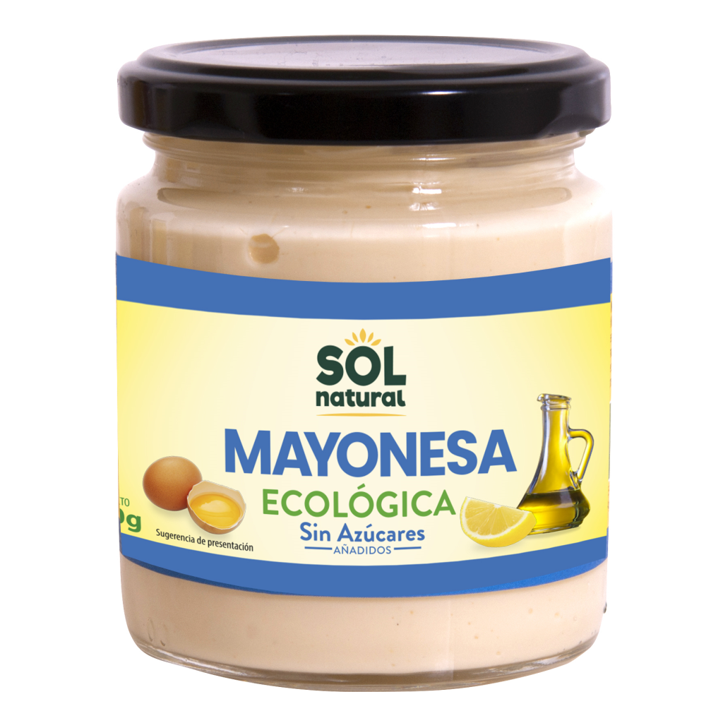 Mayonesa Bio 200 gr | Sol Natural - Dietetica Ferrer
