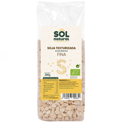 Soja Texturizada Fina Bio 250 gr | Sol Natural - Dietetica Ferrer