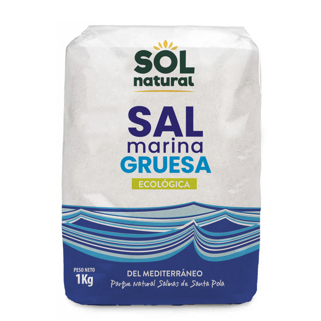 Sal Grosso Ecológico Delta del Ebro 1 Kg | sol natural