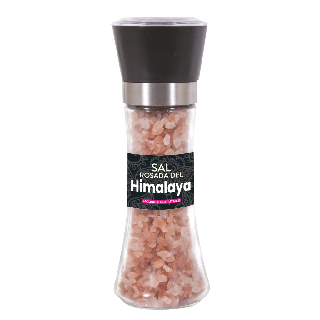 Molinillo con Sal del Himalaya 200 gr | Sol Natural - Dietetica Ferrer