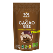 Cacao Nibs Crudo Raw Bio 125 gr | Sol Natural