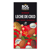 Chocolate con Leche de Coco Bio 70 gr | Sol Natural - Dietetica Ferrer