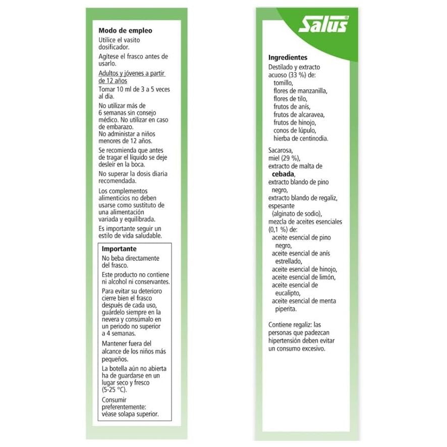 Alpenkraft Jarabe 250 ml | Salus - Dietetica Ferrer