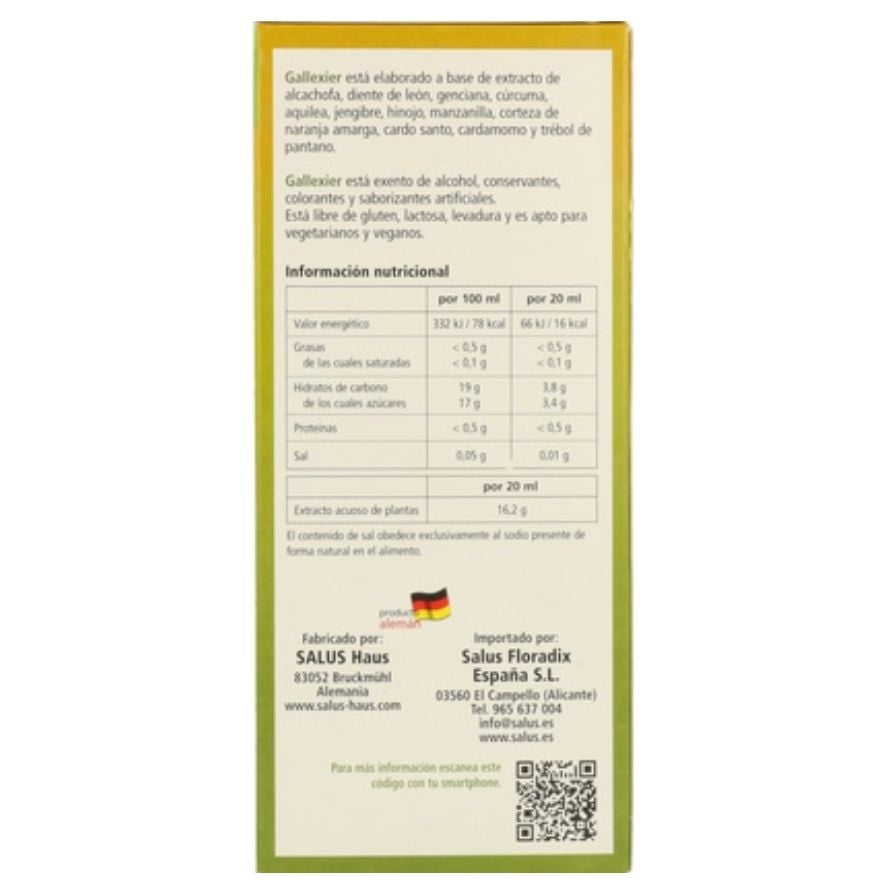 Gallexier Jarabe 250 ml | Salus - Dietetica Ferrer