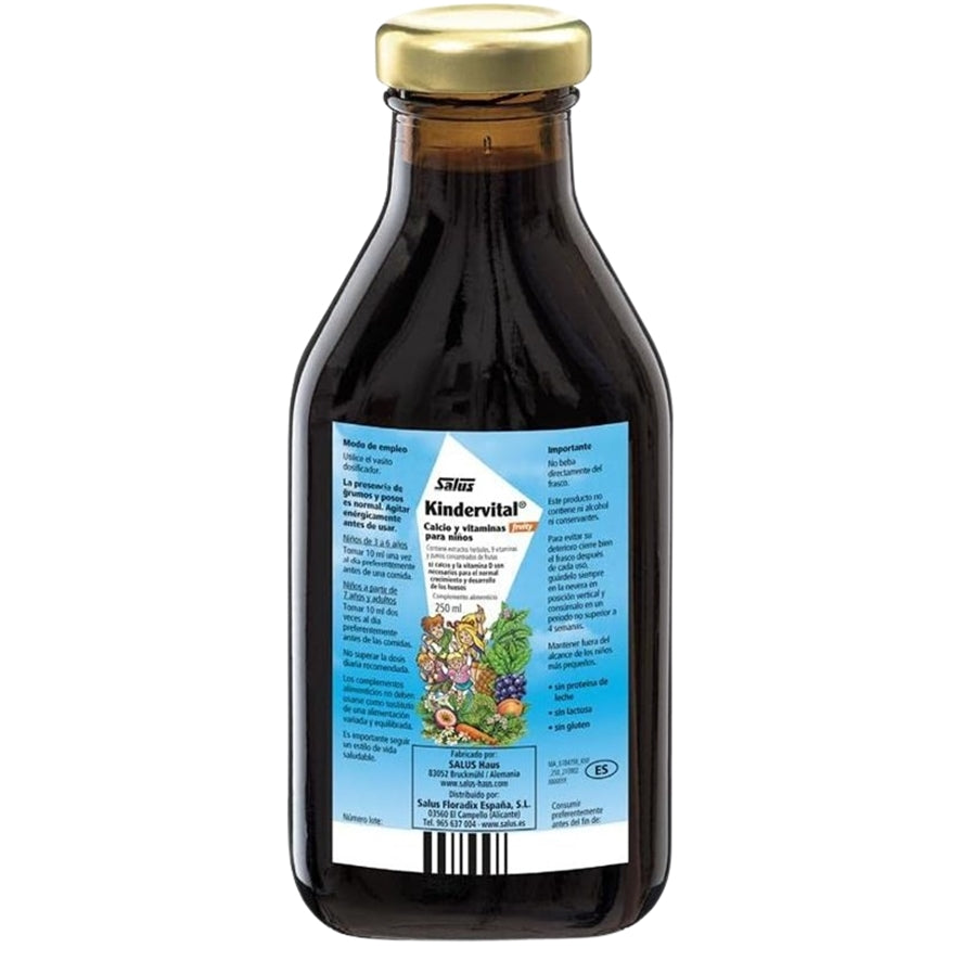 Floradix Kindervital Fruity Jarabe 250 ml | Salus - Dietetica Ferrer