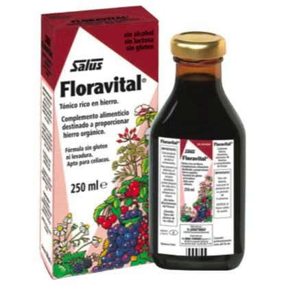 Floradix Floravital Jarabe 250 ml | Salus - Dietetica Ferrer