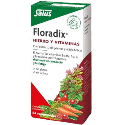 Floradix 84 Comprimidos | Salus - Dietetica Ferrer