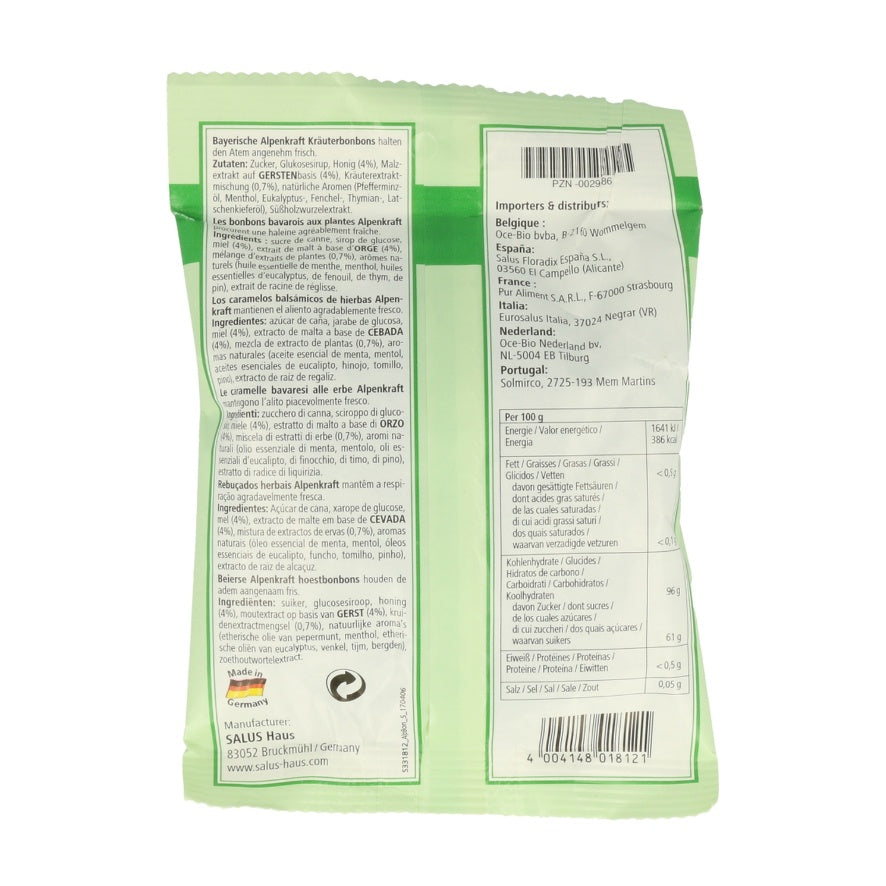 Alpenkraft Caramelos 75 gr | Salus - Dietetica Ferrer