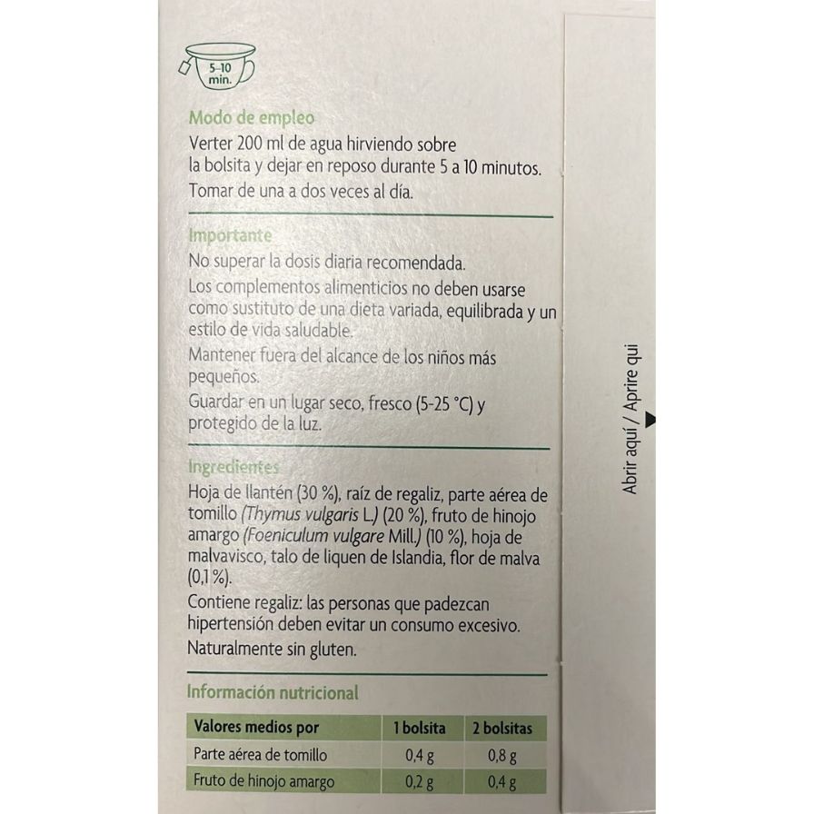 Alpenkraft Infusion 15 Bolsitas | Salus - Dietetica Ferrer