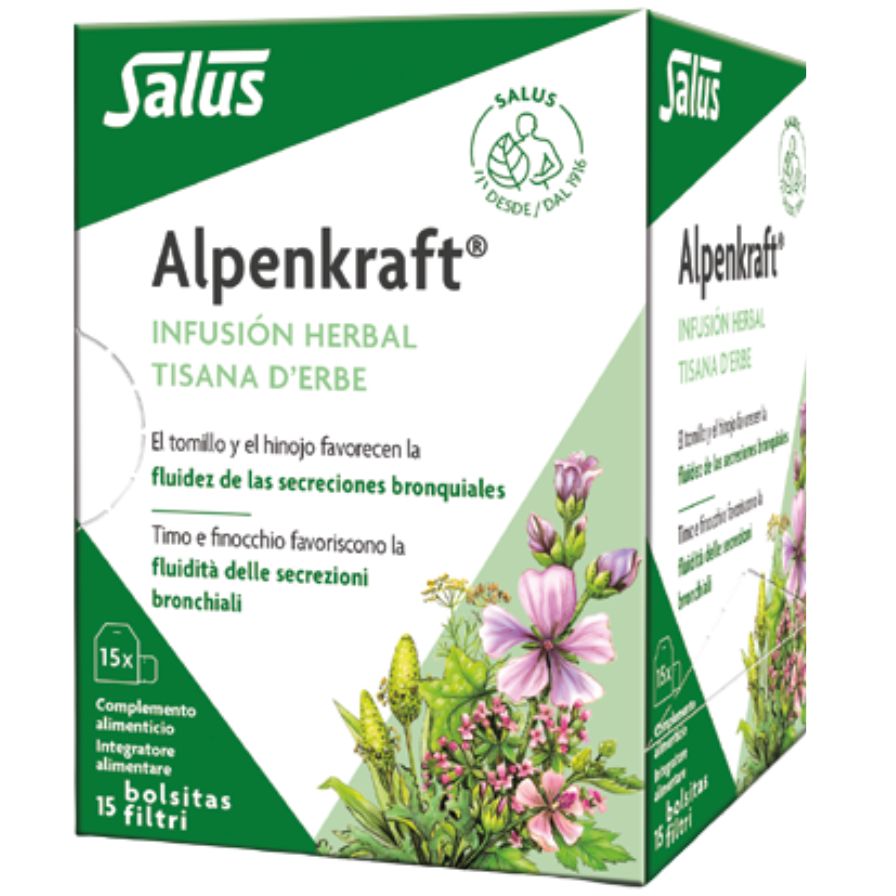 Alpenkraft Infusion 15 Bolsitas | Salus - Dietetica Ferrer