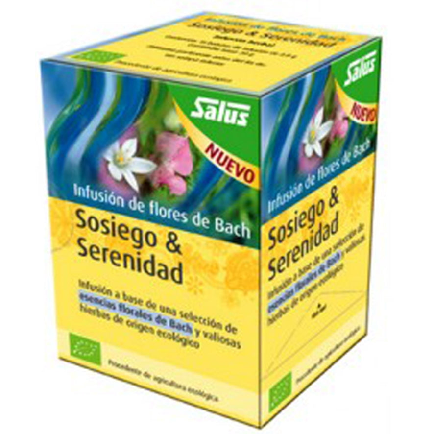Infusion de Flores de Bach Sosiego Serenidad 15 Bolsitas | Salus - Dietetica Ferrer