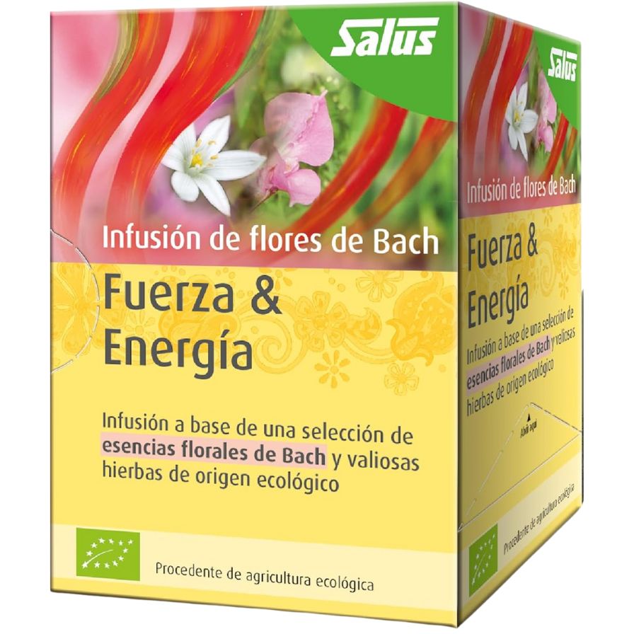 Infusion Flores de Bach Fuerza Energia 15 Bolsitas | Salus - Dietetica Ferrer