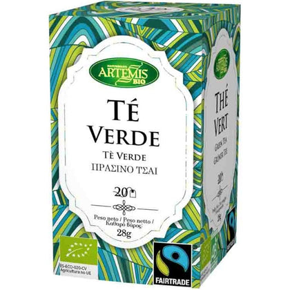 Te Verde Bio 20 Filtros | Artemis - Dietetica Ferrer