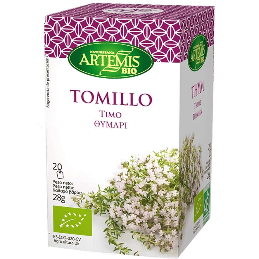 Infusion de Tomillo Bio 20 Filtros | Artemis - Dietetica Ferrer