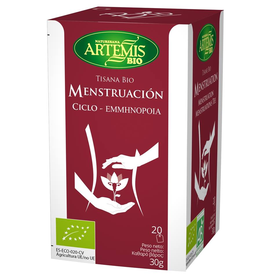 Mujer Menstruacion Bio 20 Filtros | Artemis - Dietetica Ferrer