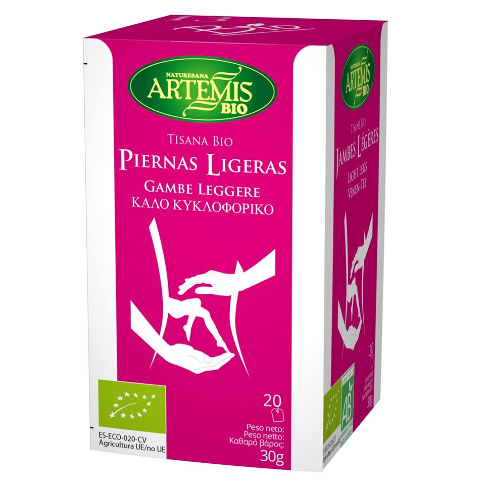 Mujer Piernas Ligeras Bio 20 Filtros | Artemis - Dietetica Ferrer