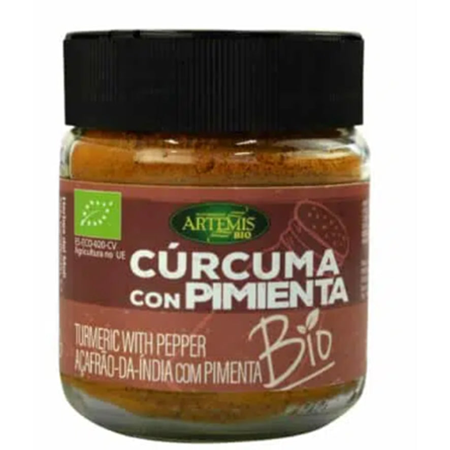 Curcuma y Pimienta 80 gr | Artemis - Dietetica Ferrer