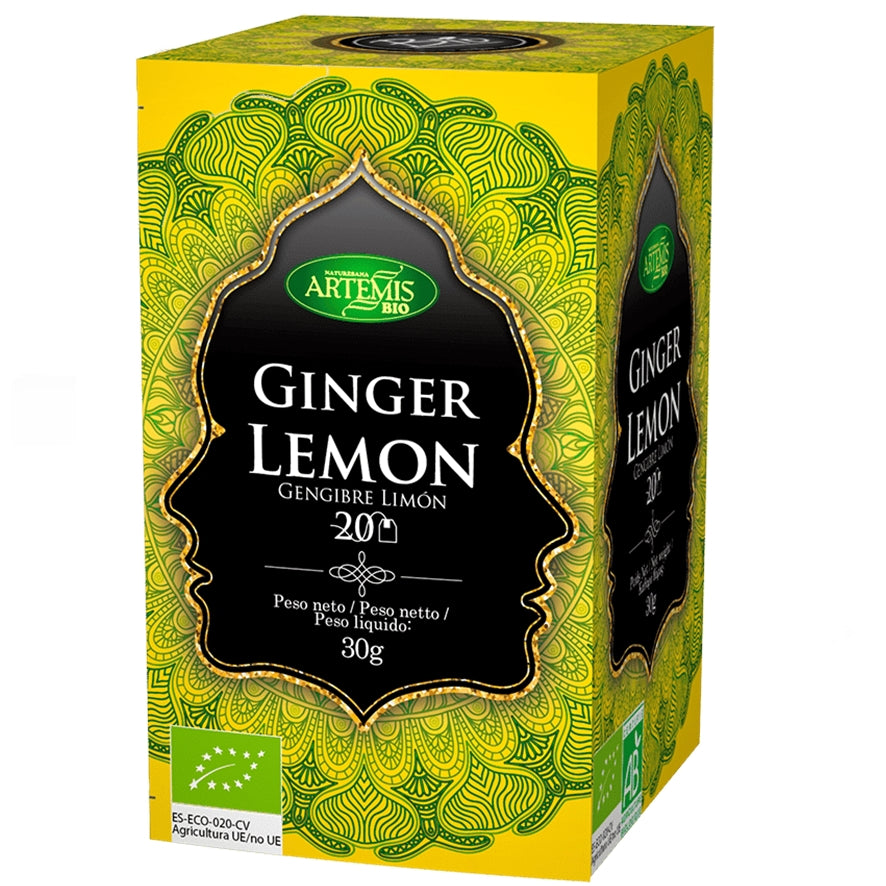Infusion Jengibre y Limon Bio 20 Filtros | Artemis - Dietetica Ferrer