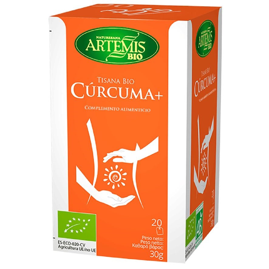 Tisana Curcuma Bio 20 Filtros | Artemis - Dietetica Ferrer