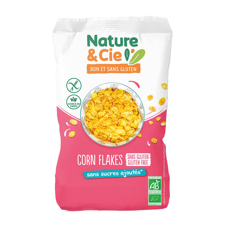 Copos de Maiz Tostado Bio 200 gr | Nature & Cie - Dietetica Ferrer