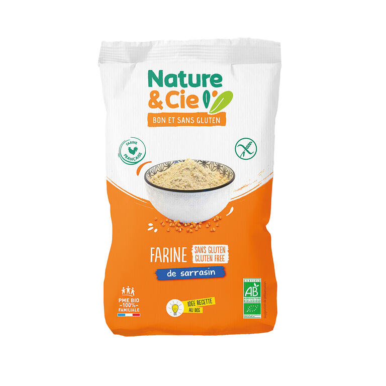 Harina de Trigo Sarraceno sin Gluten Bio 500 gr | Nature & Cie - Dietetica Ferrer