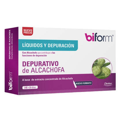 Depurativo De Alcachofa 20 Viales | Biform - Dietetica Ferrer