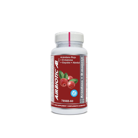Arándano + D-Manosa Complex 60 cápsulas | Airbiotic - Dietetica Ferrer