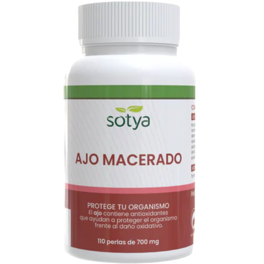 Ajo Macerado 700 mg Perlas | Sotya - Dietetica Ferrer