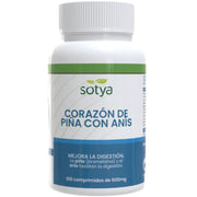 Corazon de Piña Masticable 100 Comprimidos | Sotya - Dietetica Ferrer