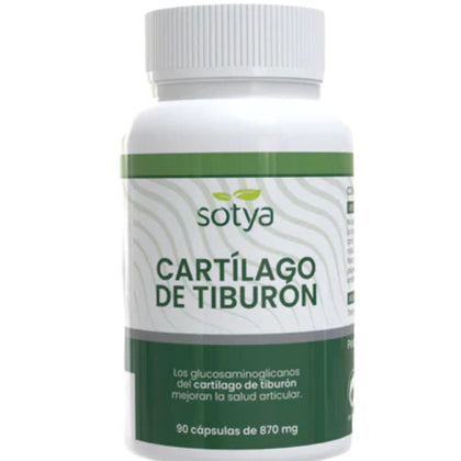 Cápsulas de Cartilagem de Tubarão 870 mg | Sotya