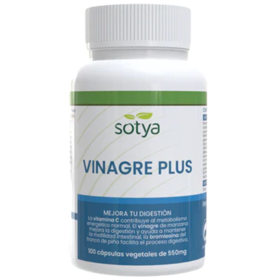 Vinagre Plus 100 Capsulas | Sotya - Dietetica Ferrer