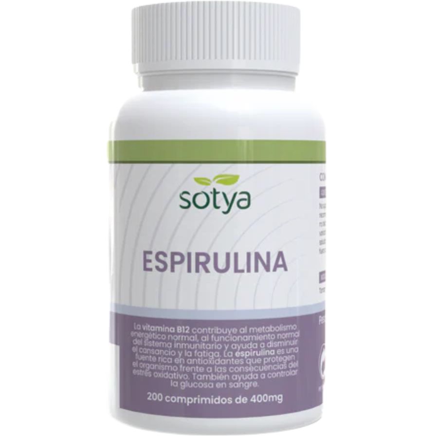 Espirulina 200 Comprimidos | Sotya - Dietetica Ferrer