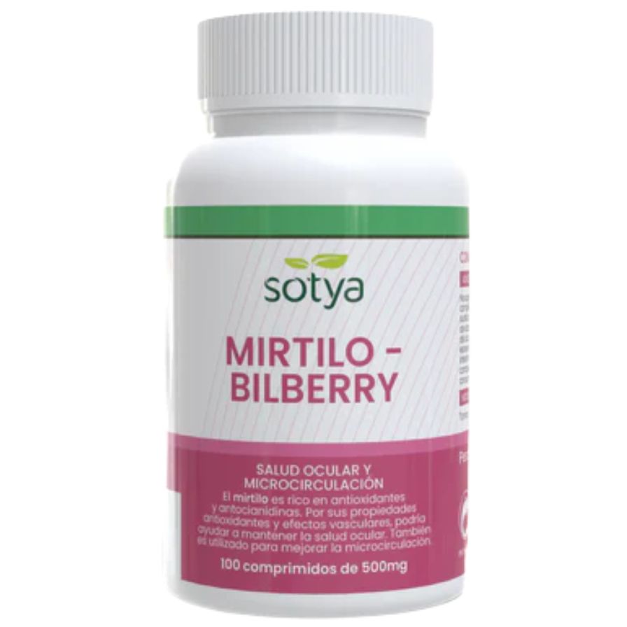 Mirtilo 100 Comprimidos | Sotya - Dietetica Ferrer