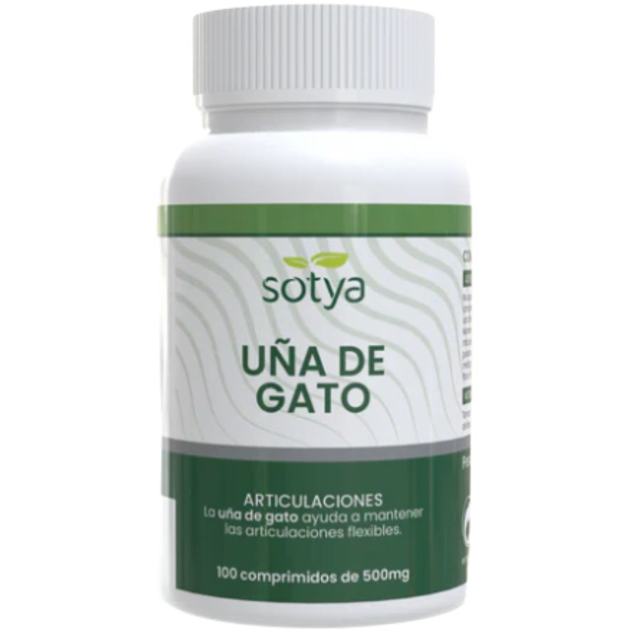 Uña de Gato 500 mg 100 Comprimidos | Sotya - Dietetica Ferrer