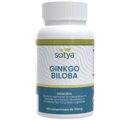 Ginkgo Biloba 100 Comprimidos | Sotya - Dietetica Ferrer