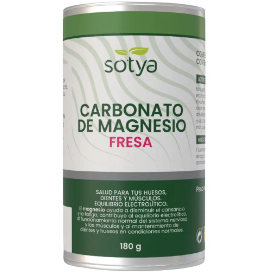 Carbonato de Magnesio 180 gr | Sotya - Dietetica Ferrer