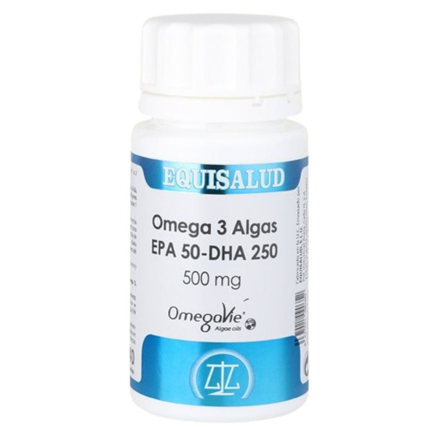 Omega 3 Algas Epa50-Dha250 500 Mg 40 Perlas | Equisalud - Dietetica Ferrer