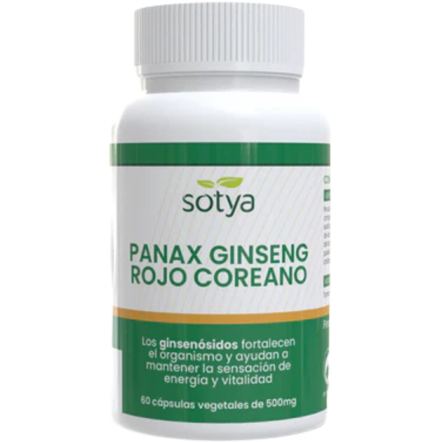 Ginseng Rojo Coreano Capsulas | Sotya - Dietetica Ferrer