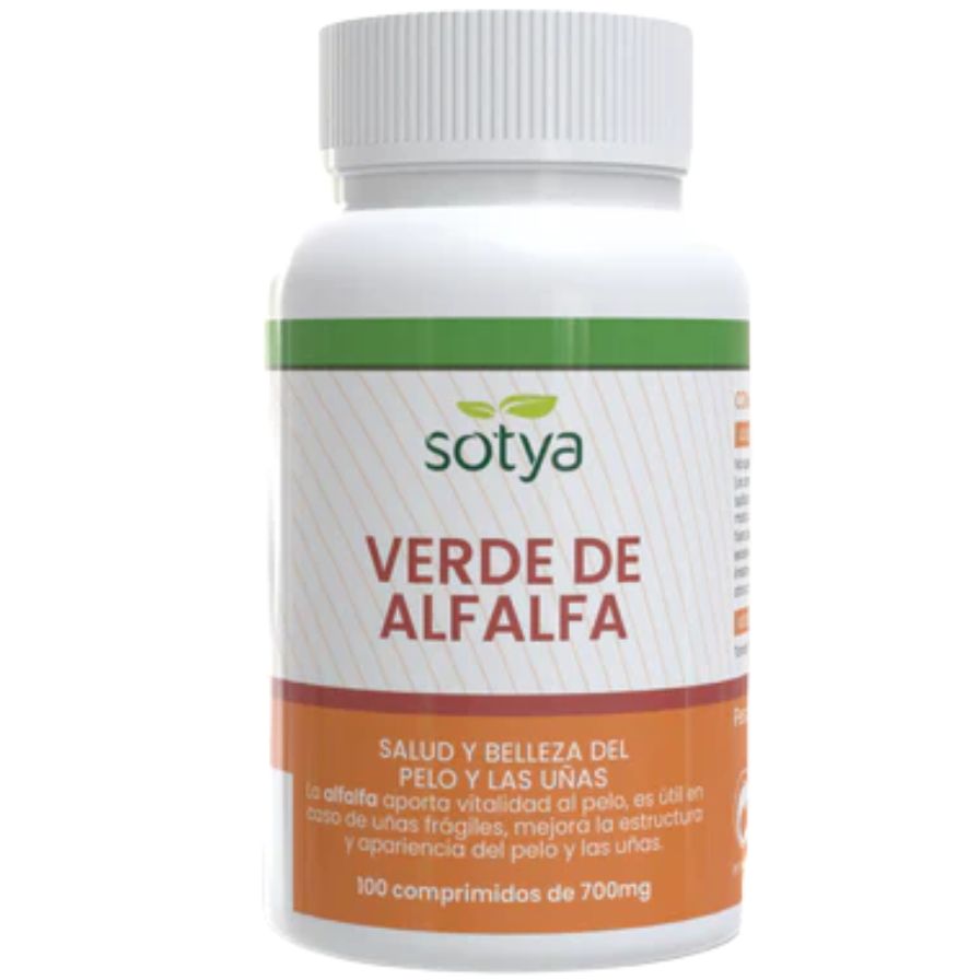 Verde de Alfalfa 100 Comprimidos | Sotya - Dietetica Ferrer